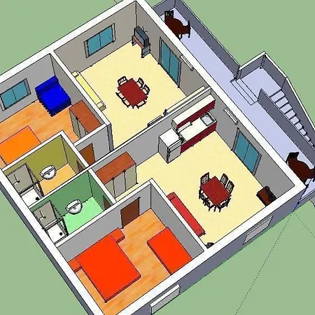Apartmán Kleines Emil Bordo By Interhome